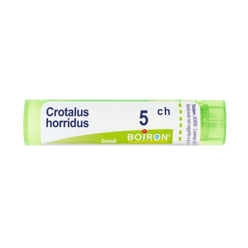 Boiron Crotalus Horridus 05Ch - Tubo da 4g di Granuli Omeopatici