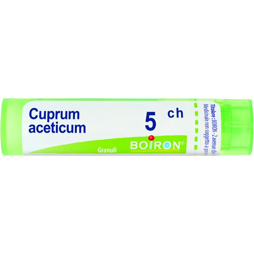 Boiron Cuprum Aceticum 05Ch - Granuli Omeopatici 4g