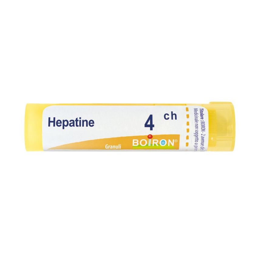 Boiron Hepatine 04Ch - Granuli Omeopatici da 4g in Tubo
