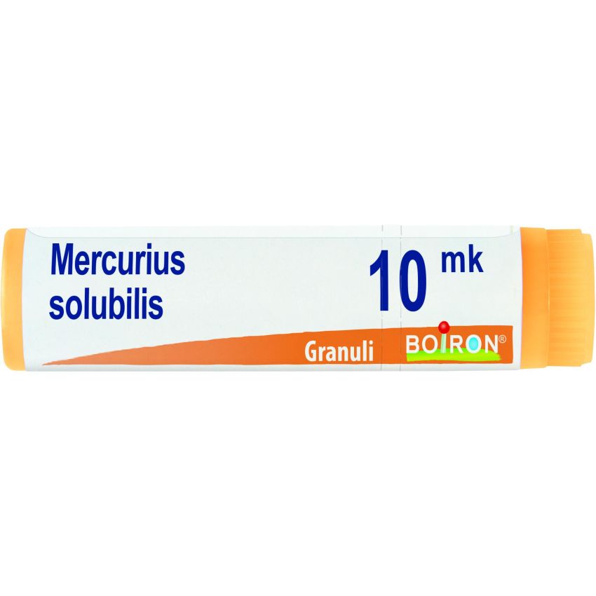 Boiron Mercurius Solubilis 10Mk Globuli - Dose da 1g