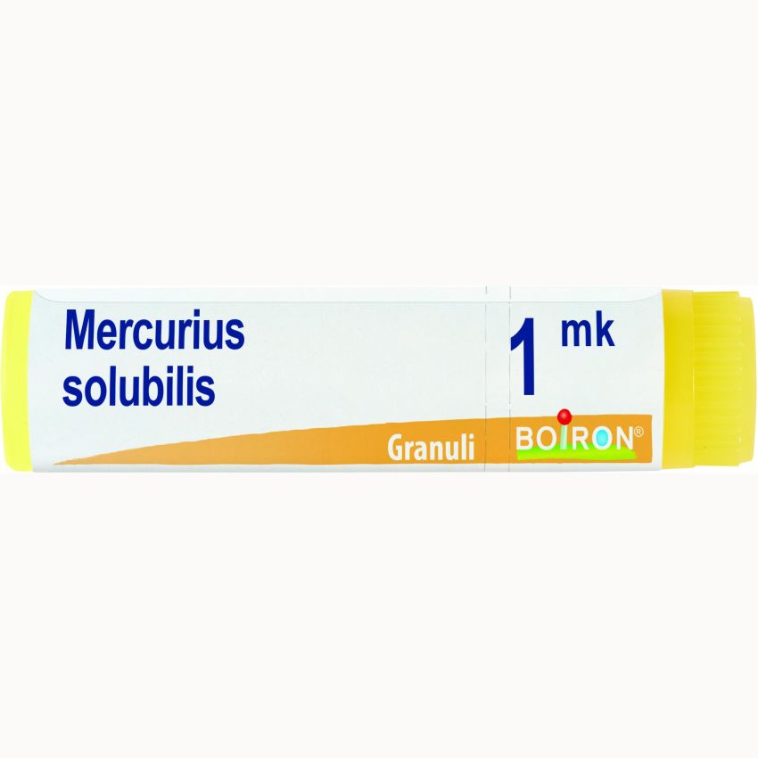Boiron Mercurius Solubilis 1Mk Globuli, Dose da 1g