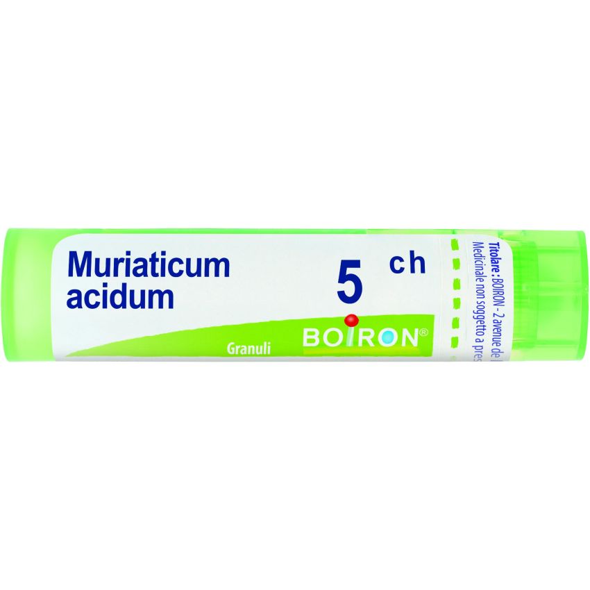Boiron Muriaticum Acidum 5CH - Granuli Omeopatici 4g