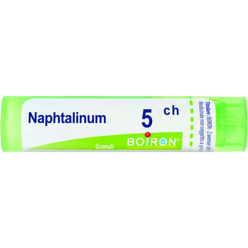 Boiron Naphtalinum 05Ch Granuli Omeopatici - Tubo da 4g