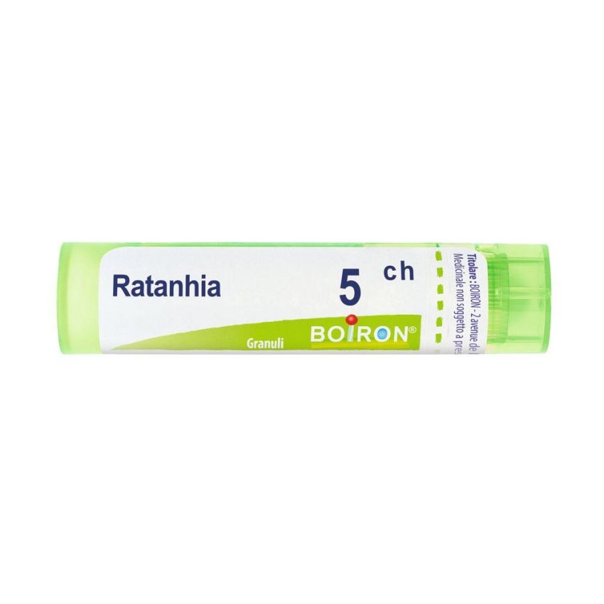 Boiron Ratanhia 05Ch Granuli Omeopatici - Tubo da 4g
