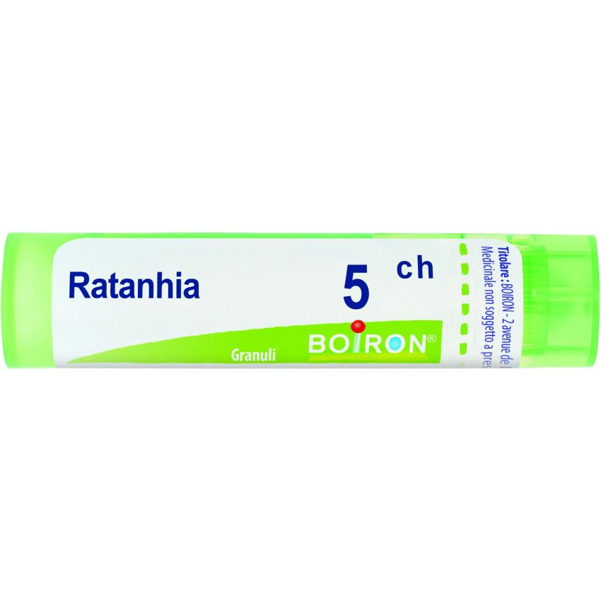 Boiron Ratanhia 05Ch Granuli Omeopatici - Tubo da 4g