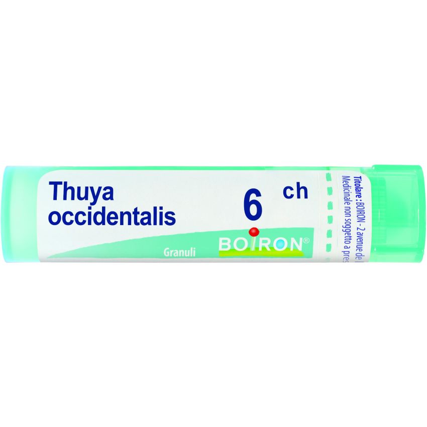 Boiron Thuya Occidentalis 06Ch Granuli - Tubo da 4g