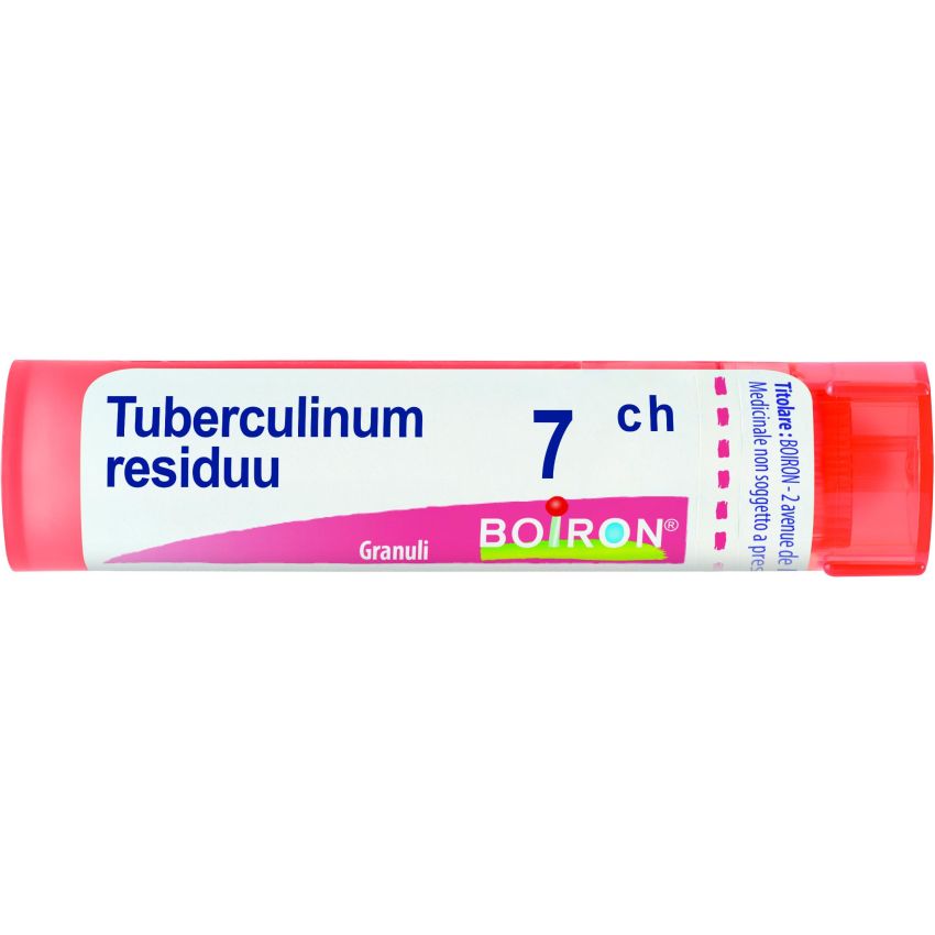 Granuli Boiron Tuberculinum Residuum 7CH in Tubo da 4g
