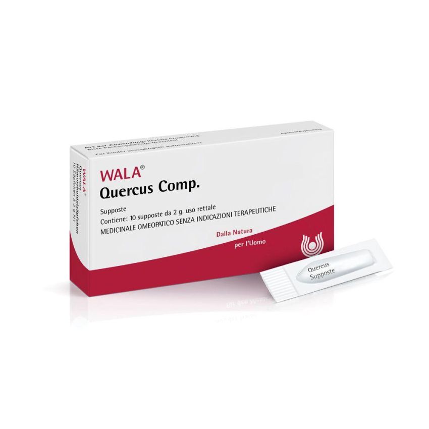 Wala Quercus Comp 10 - Supposte per Adulti