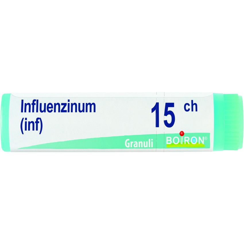 Boiron Influenzinum 15Ch - Globuli Omeopatici - Dose da 1g