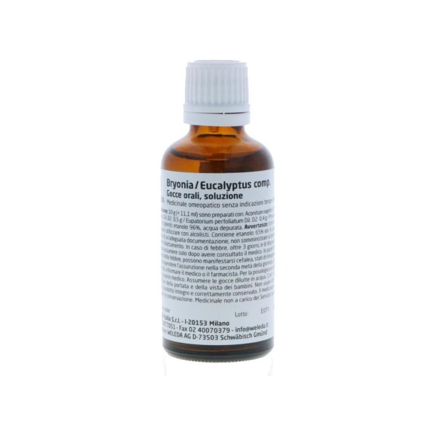 Weleda Bryonia Eucalyptos Composta - Gocce Naturali 50ml