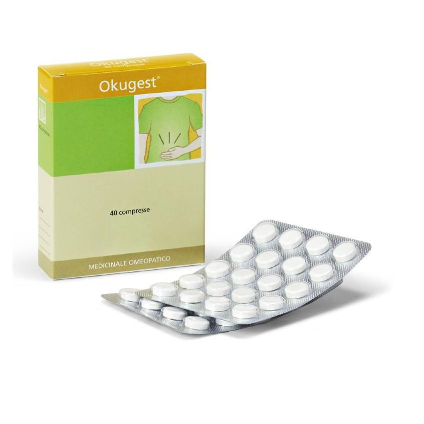 Okugest Digestive Health Support - 40 Compresse