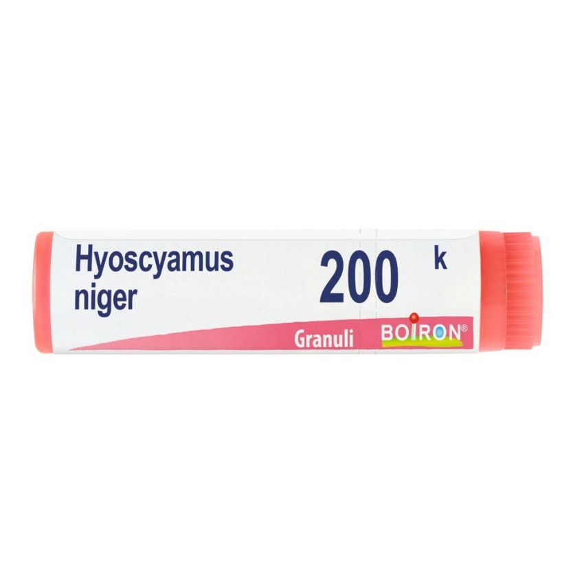 Boiron Hyoscyamus Niger 200K Globuli Homeopatici, Dose da 1g