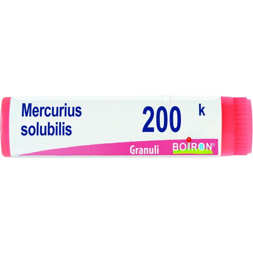 Boiron Mercurius Solubilis 200K Globuli Omeopatici, 1g