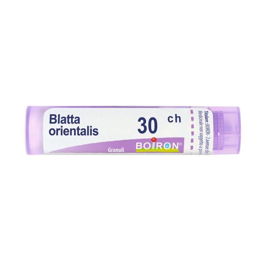 Granuli Boiron Blatta Orientalis 30Ch - Tubo da 4g