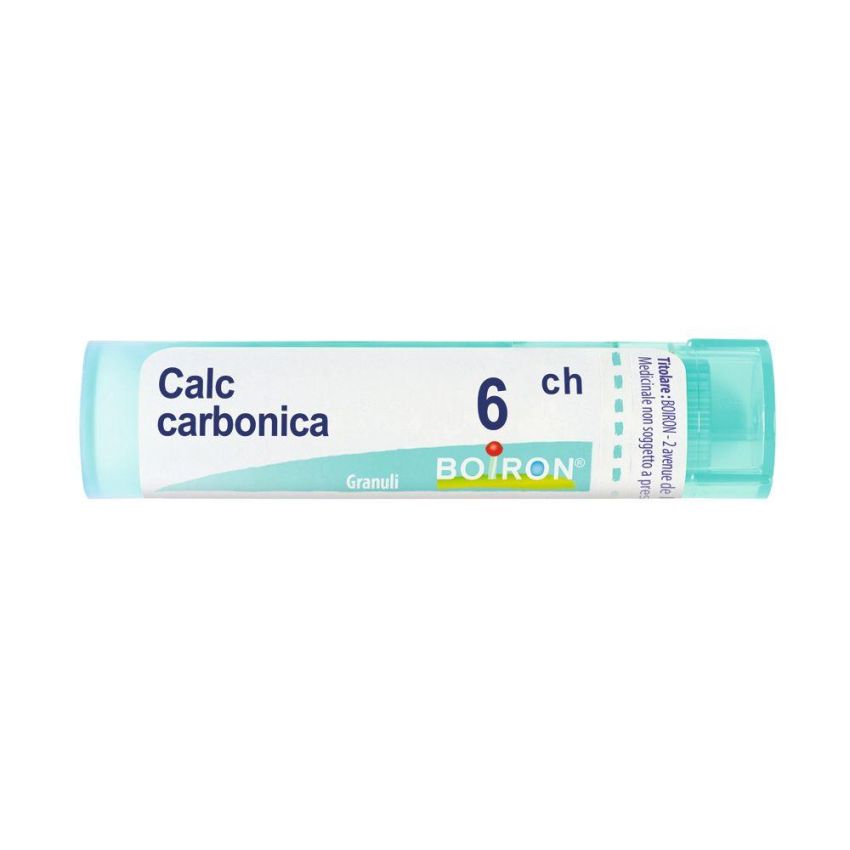 Boiron Calcarea Carbonica 06Ch - Granuli Omeopatici, Tubo da 4g
