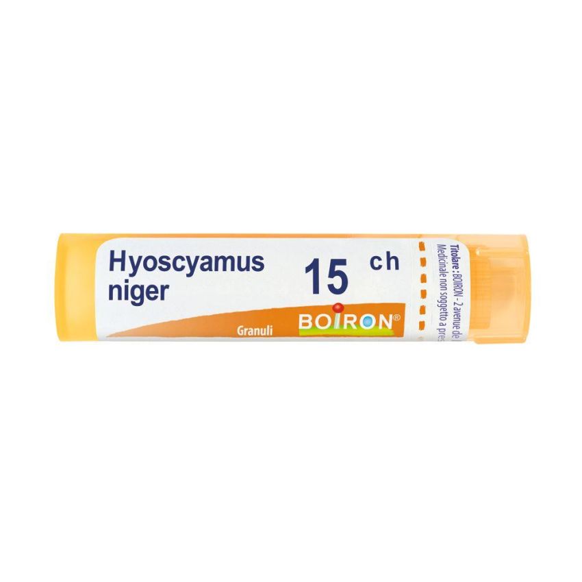 Granuli di Hyoscyamus Niger Boiron 15Ch in Tubo da 4g