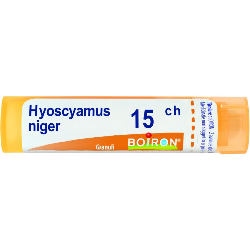 Granuli di Hyoscyamus Niger Boiron 15Ch in Tubo da 4g