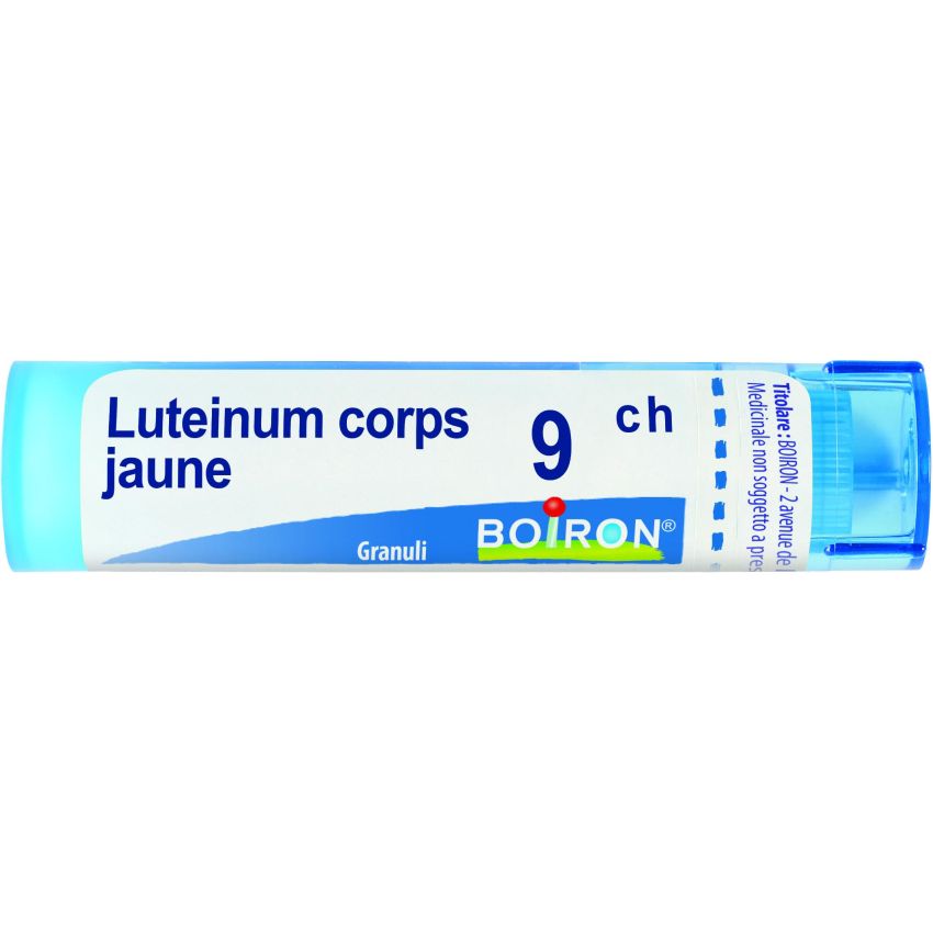 Granuli di Luteinum Corps Jaune 09Ch da Boiron Tubo 4g