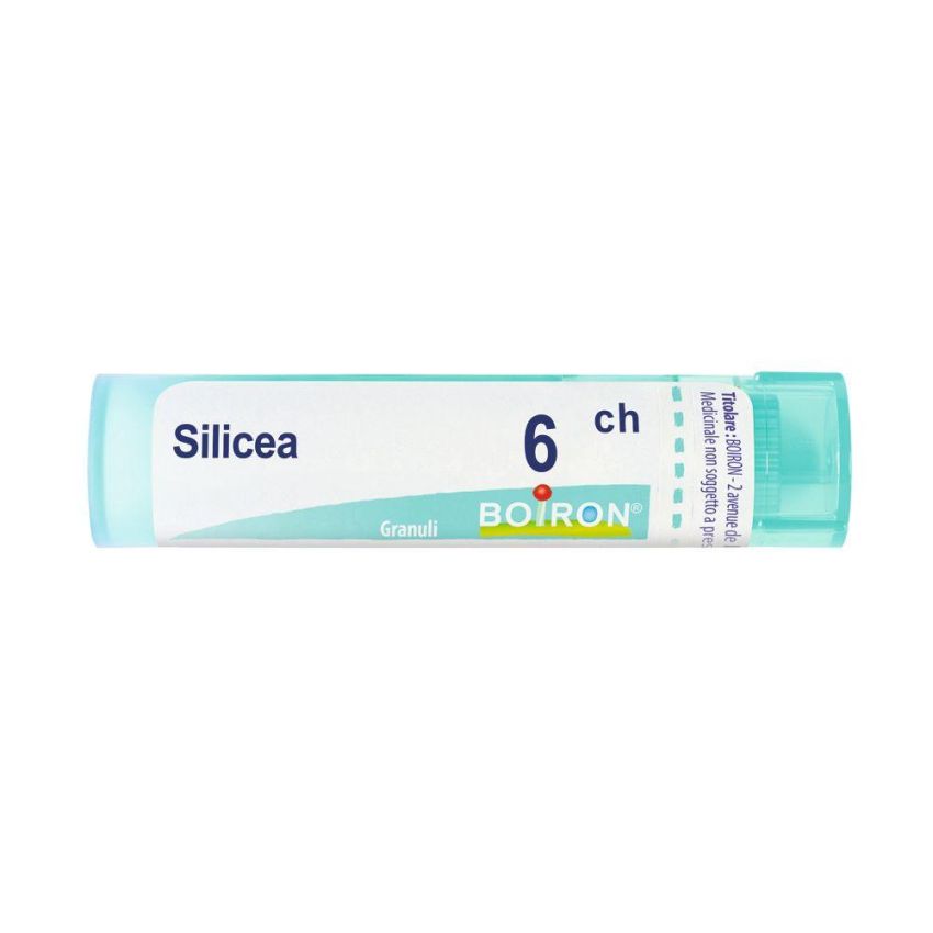 Boiron Silicea 06Ch - Tubo di Granuli Omeopatici da 4g
