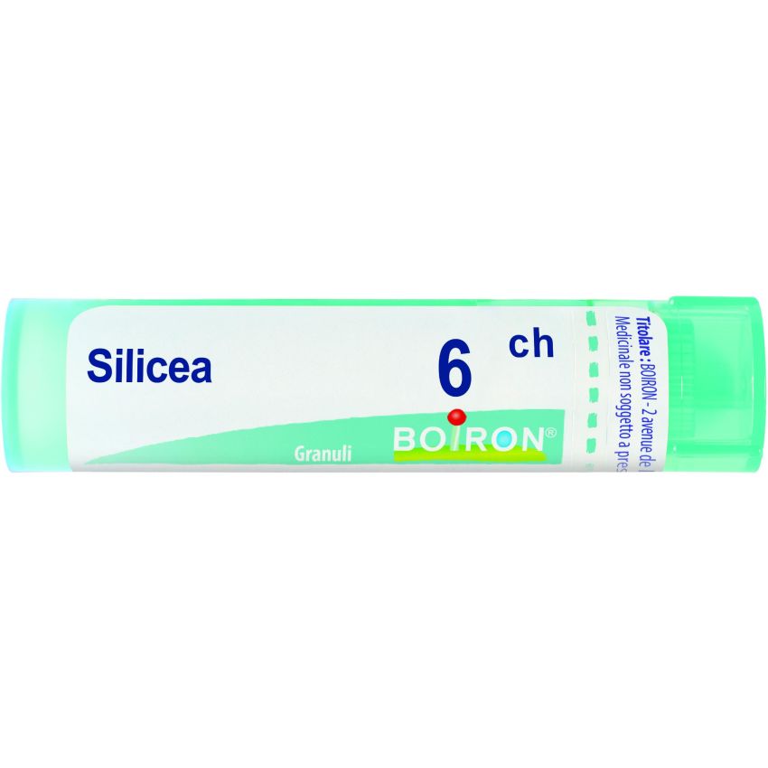 Boiron Silicea 06Ch - Tubo di Granuli Omeopatici da 4g