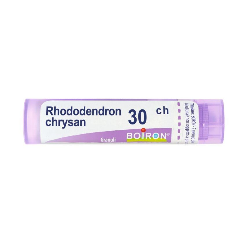 Boiron Rhododendron Chrysanthemum 30Ch Granules, Tubo 4g