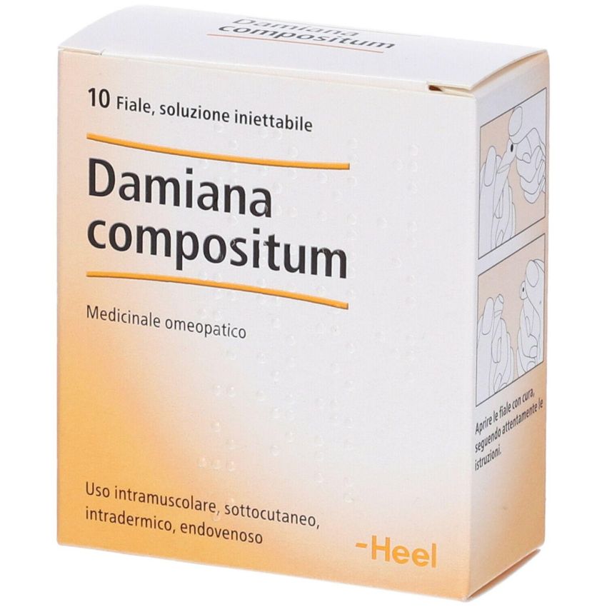 Guna Damiana Compositum - Pacchetto da 10 Fiale da 2,2 ml