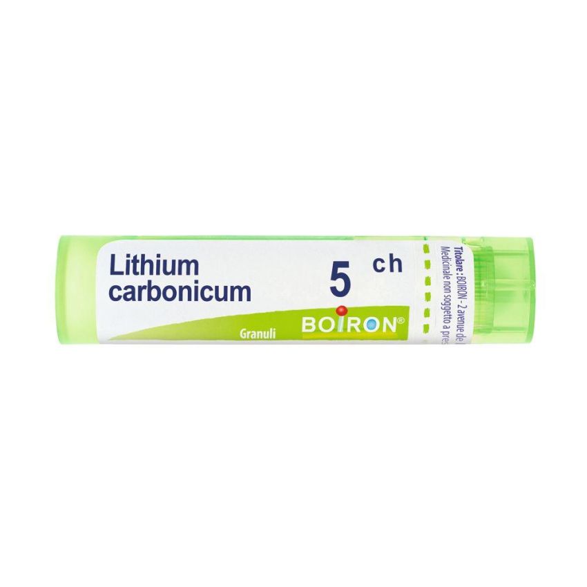 Boiron Lithium Carbonicum 05Ch - Granuli Omeopatici 4g
