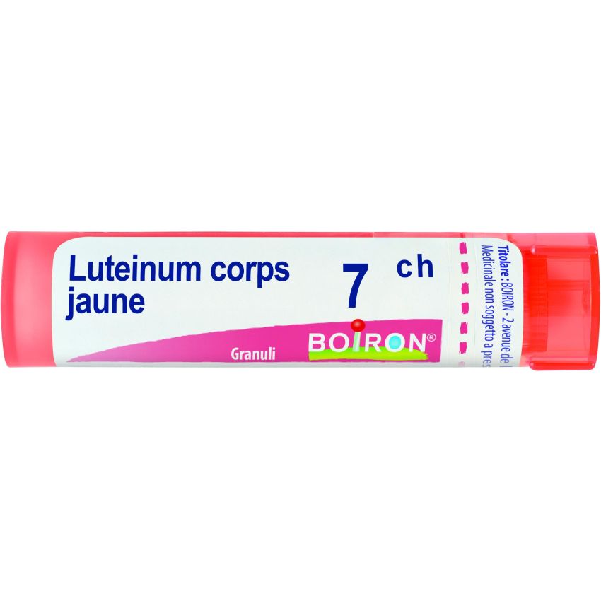 Boiron Luteinum Corps Jaune 07Ch - Granuli Omeopatici 4g