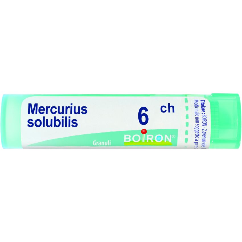 Boiron Mercurius Solubilis 06Ch - Granuli Omeopatici 4g