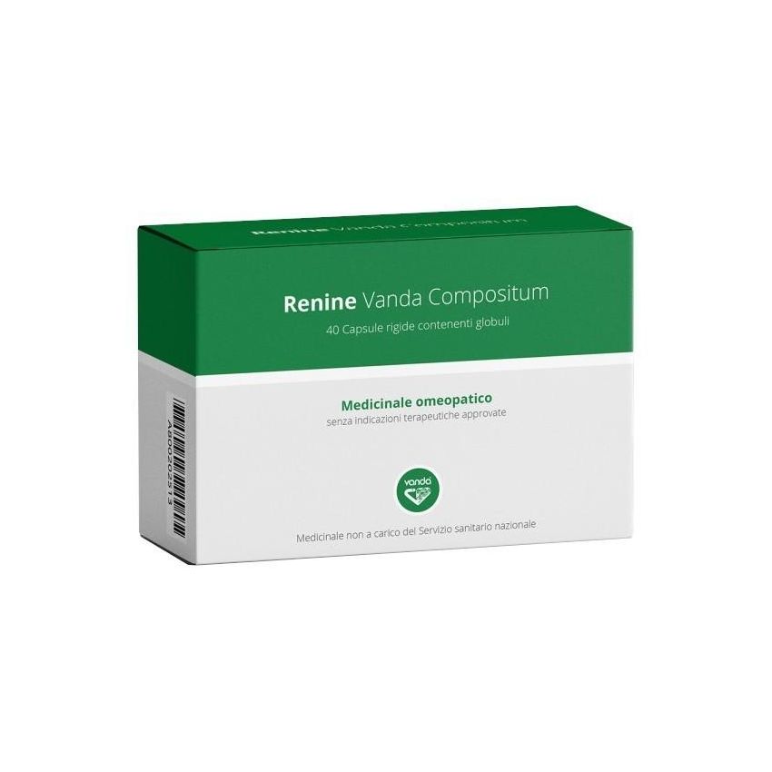 Renine Vanda Compositum - Supplemento Alimentare, 40 Capsule