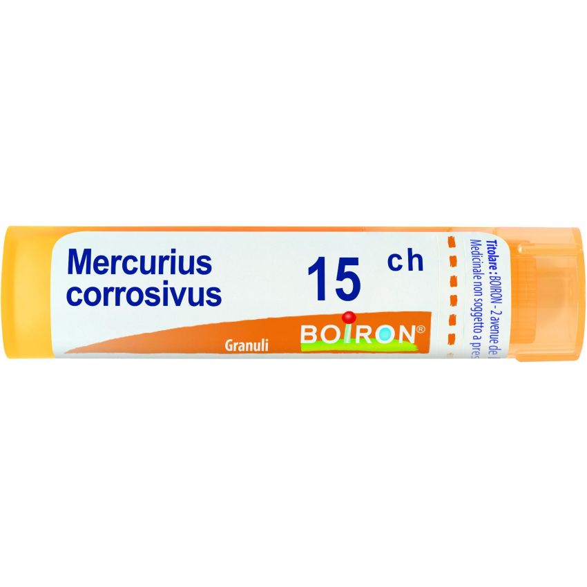 Granuli di Mercurius Corrosivus 15Ch - Tubo da 4g