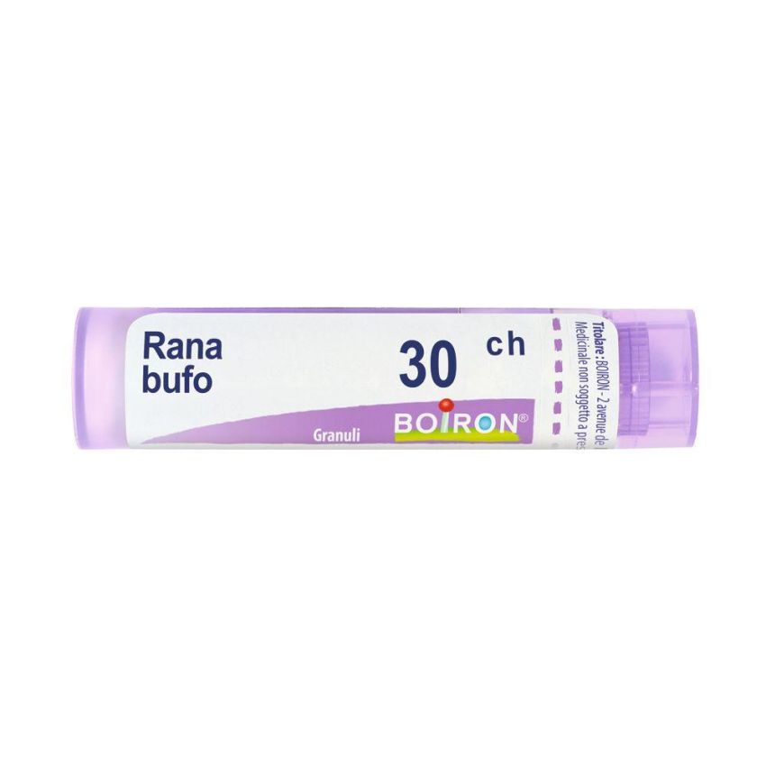 Boiron Rana Bufo Granuli 30Ch - Omeopatico in Tubo da 4g