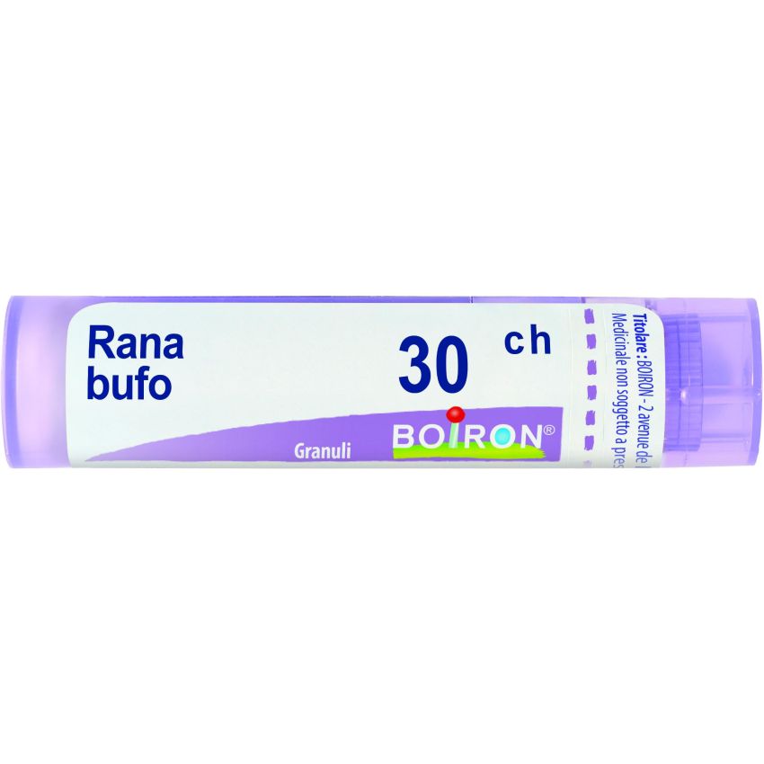 Boiron Rana Bufo Granuli 30Ch - Omeopatico in Tubo da 4g