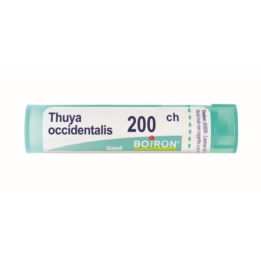 Granuli Boiron Thuya Occidentalis 200Ch in Tubo da 4g