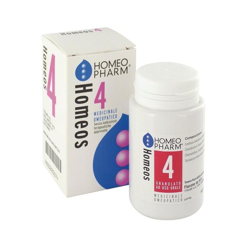 HOMEOS 4 Rimedio Omeopatico 50g