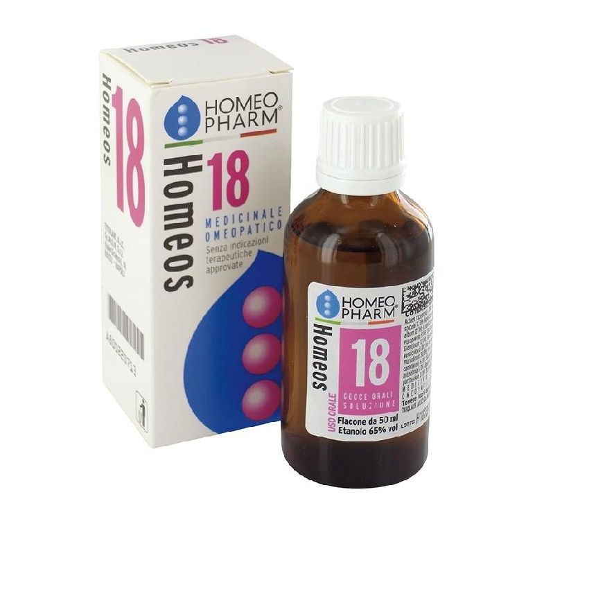 Homeos 18 - Gocce Omeopatiche da 50ml