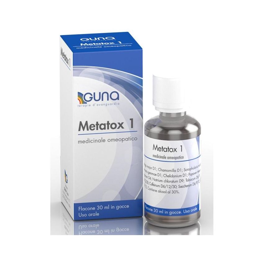 Metatox 1 Sollievo Naturale - Gocce Detox 30ml