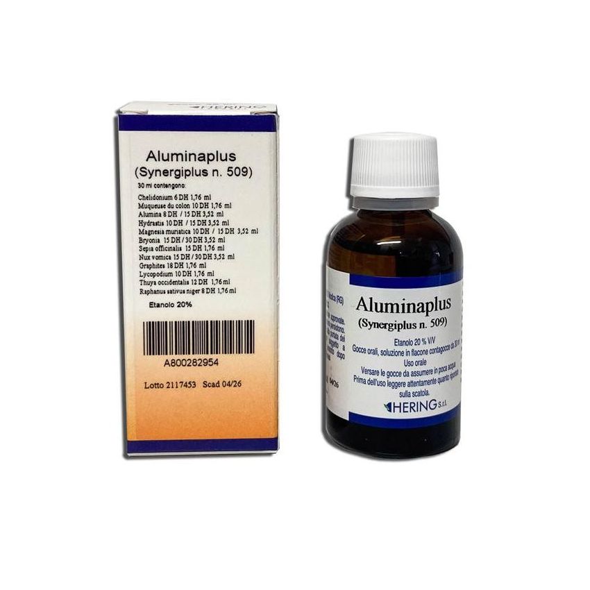 Gocce di Hering Aluminaplus da 30ml