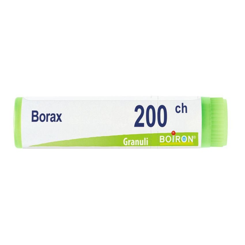 Boiron Borax 200Ch Globuli Omeopatici, 1g