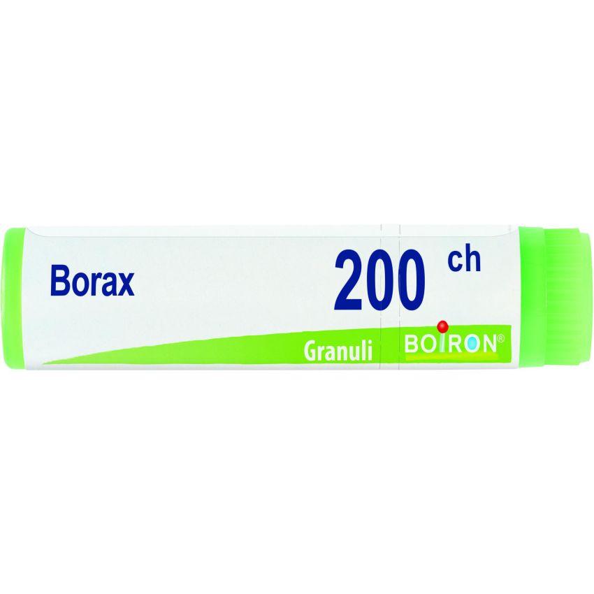 Boiron Borax 200Ch Globuli Omeopatici, 1g