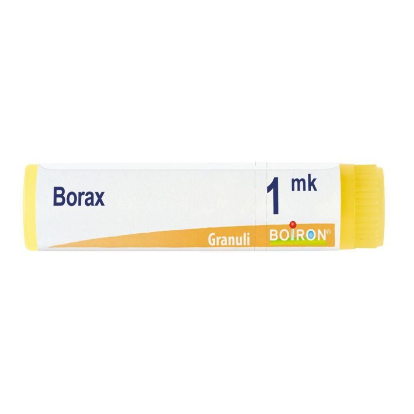 Boiron Borax 1Mk Omeopatia Globuli, Dose 1g