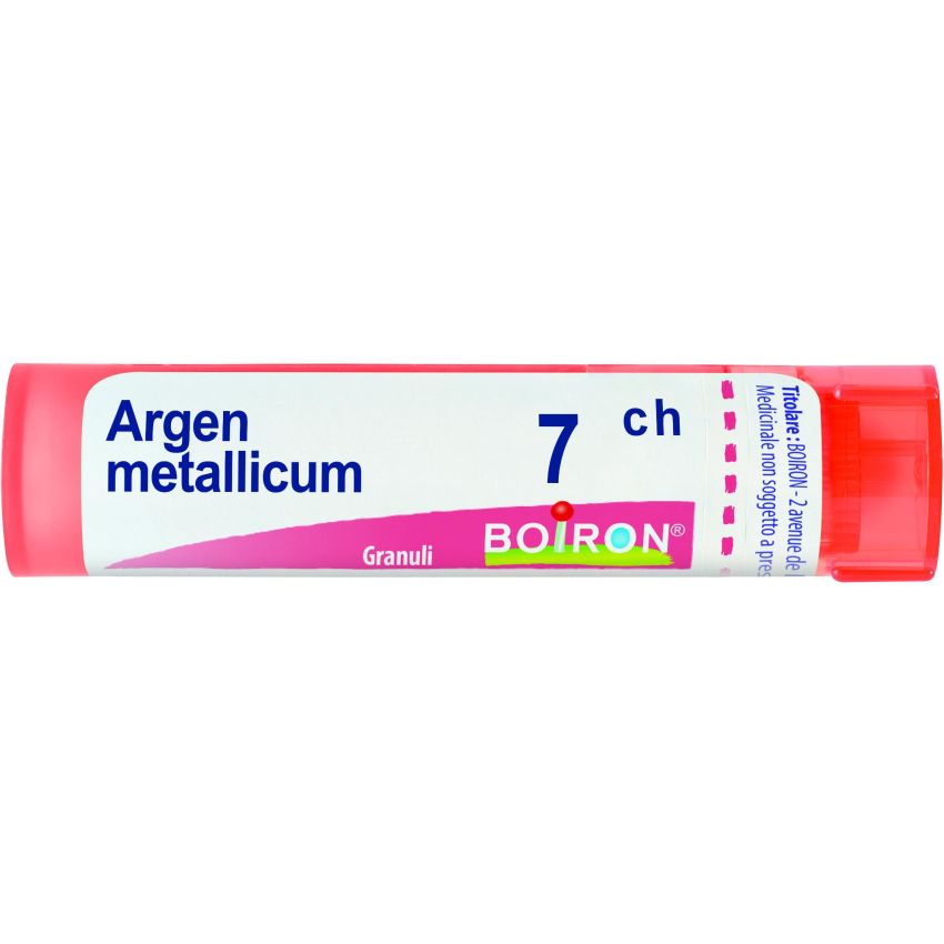 Boiron Argentum Metallicum 07Ch - Granuli Omeopatici 4g