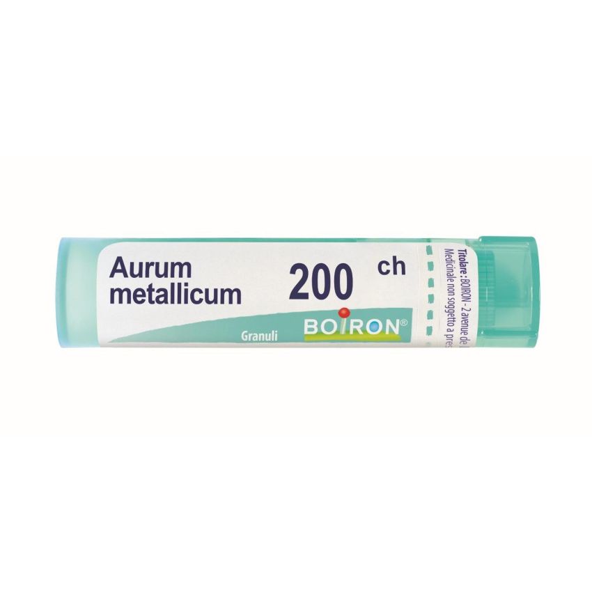 Boiron Aurum Metallicum 200Ch - Granuli Omeopatici 4g
