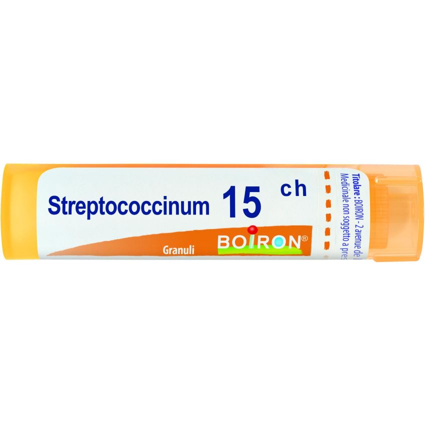 Boiron Streptococcinum 15Ch - Granuli Omeopatici, Tubo da 4g