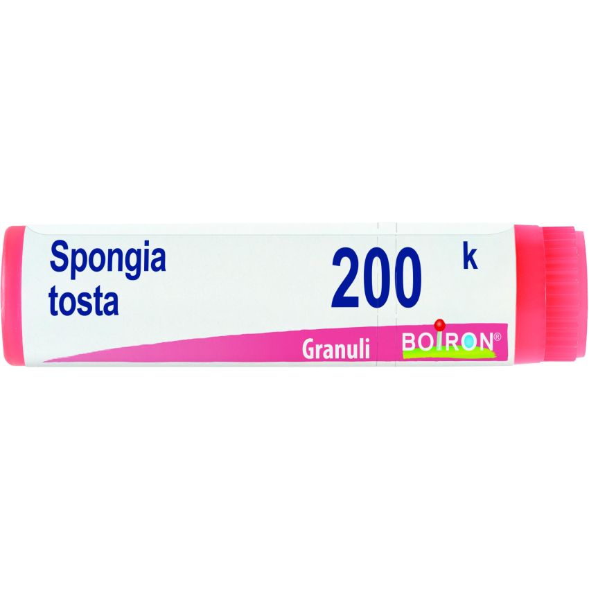 Boiron Spongia Tosta 200K Globuli Omeopatici 1g