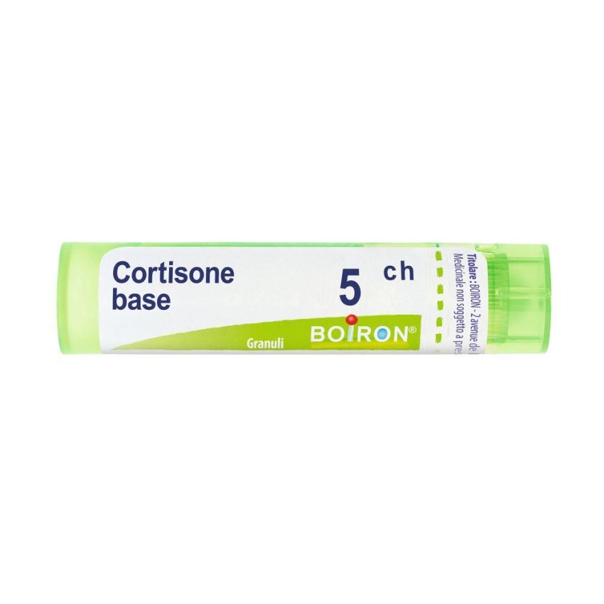 Boiron Granuli di Cortisone Base 05Ch - Tubo da 4g