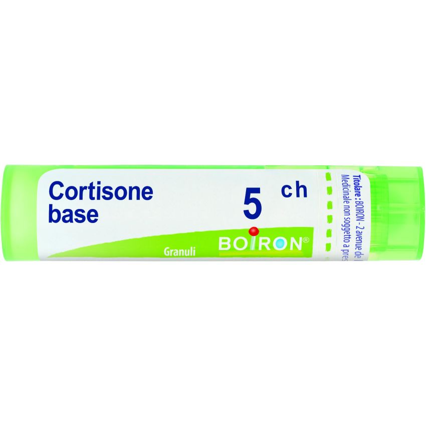 Boiron Granuli di Cortisone Base 05Ch - Tubo da 4g