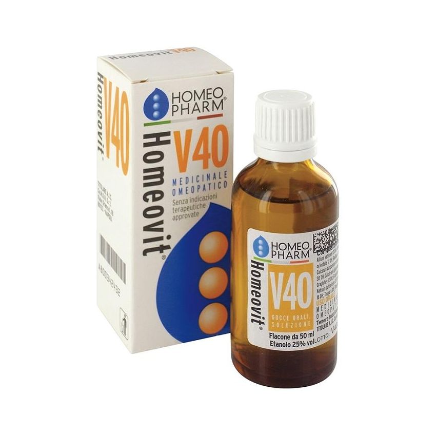 Homeovit V40 - Gocce Omeopatiche 50ml