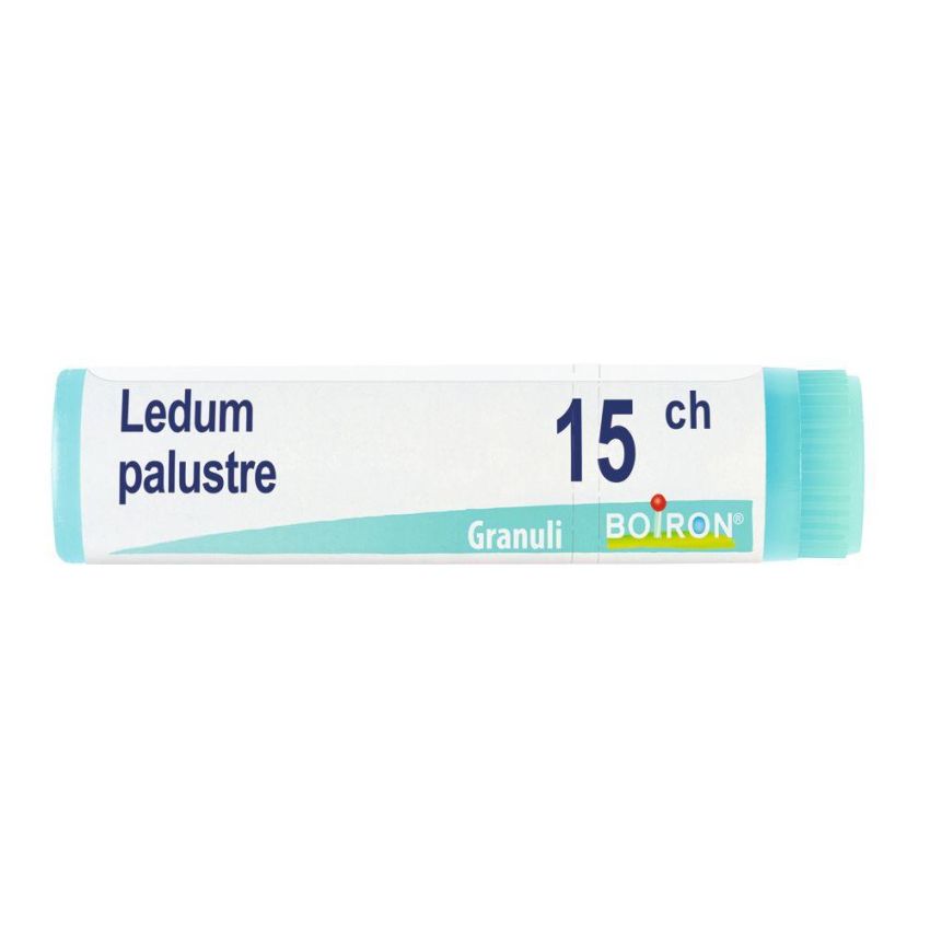Boiron Ledum Palustre 15Ch - Globuli Omeopatici, Dose da 1g