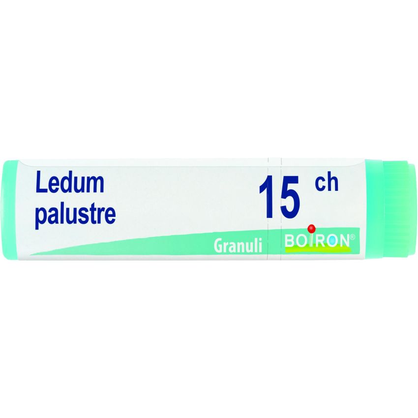 Boiron Ledum Palustre 15Ch - Globuli Omeopatici, Dose da 1g